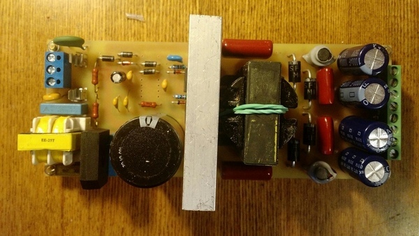 Импульсный источник питания для УМЗЧ - IR2161 TE [2019], resim №8